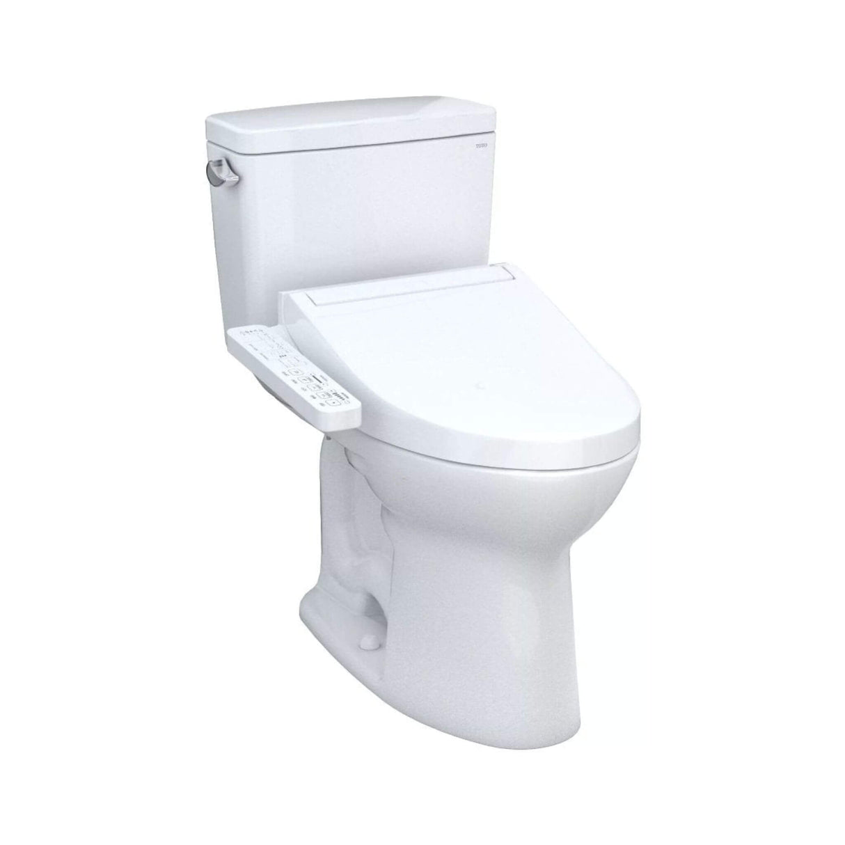 [MW7763074CSG#01] TOTO Drake 1.6 GPF And Washlet C2 With Left Hand Lever Elongated Bidet Toilet