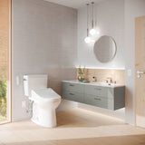 [MW7763084CEG#01] TOTO Drake 1.28 GPF Washlet Elongated Toilet With C5 Bidet Seat