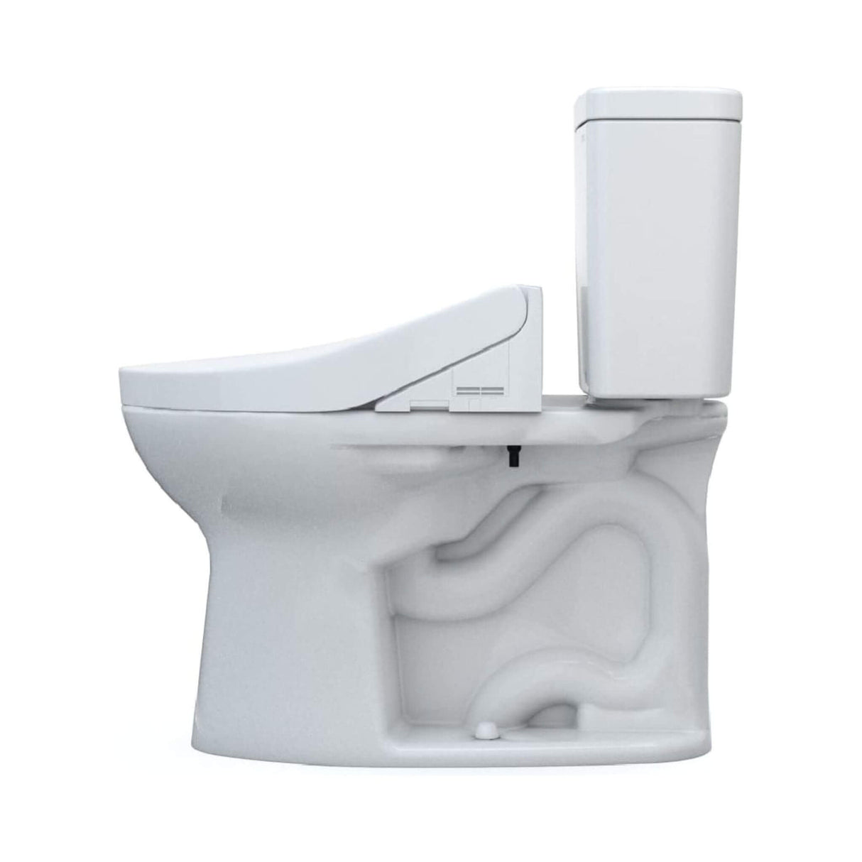 [MW7763084CEG#01] TOTO Drake 1.28 GPF Washlet Elongated Toilet With C5 Bidet Seat