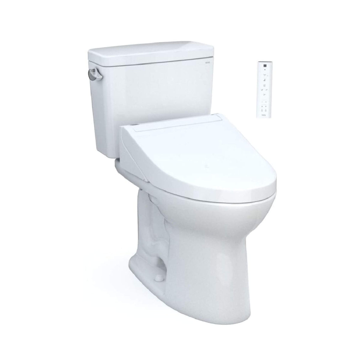 [MW7763084CSFG.10#01] TOTO Drake 1.6 GPF ELongated Chair Height Toilet With C5 Soft Close Bidet Seat