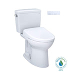 [MW7764726CEFG#01] TOTO Drake 1.28 GPF Electric Chair Height Toilet With Washlet S7 Heated Bidet Seat And Tornado Flush