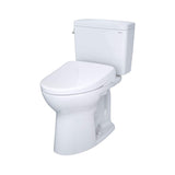 [MW7764726CEFG.10#01] TOTO Drake 1.28 GPF Universal Height Toilet With Washlet S7 Bidet Seat And 10" Rough-In