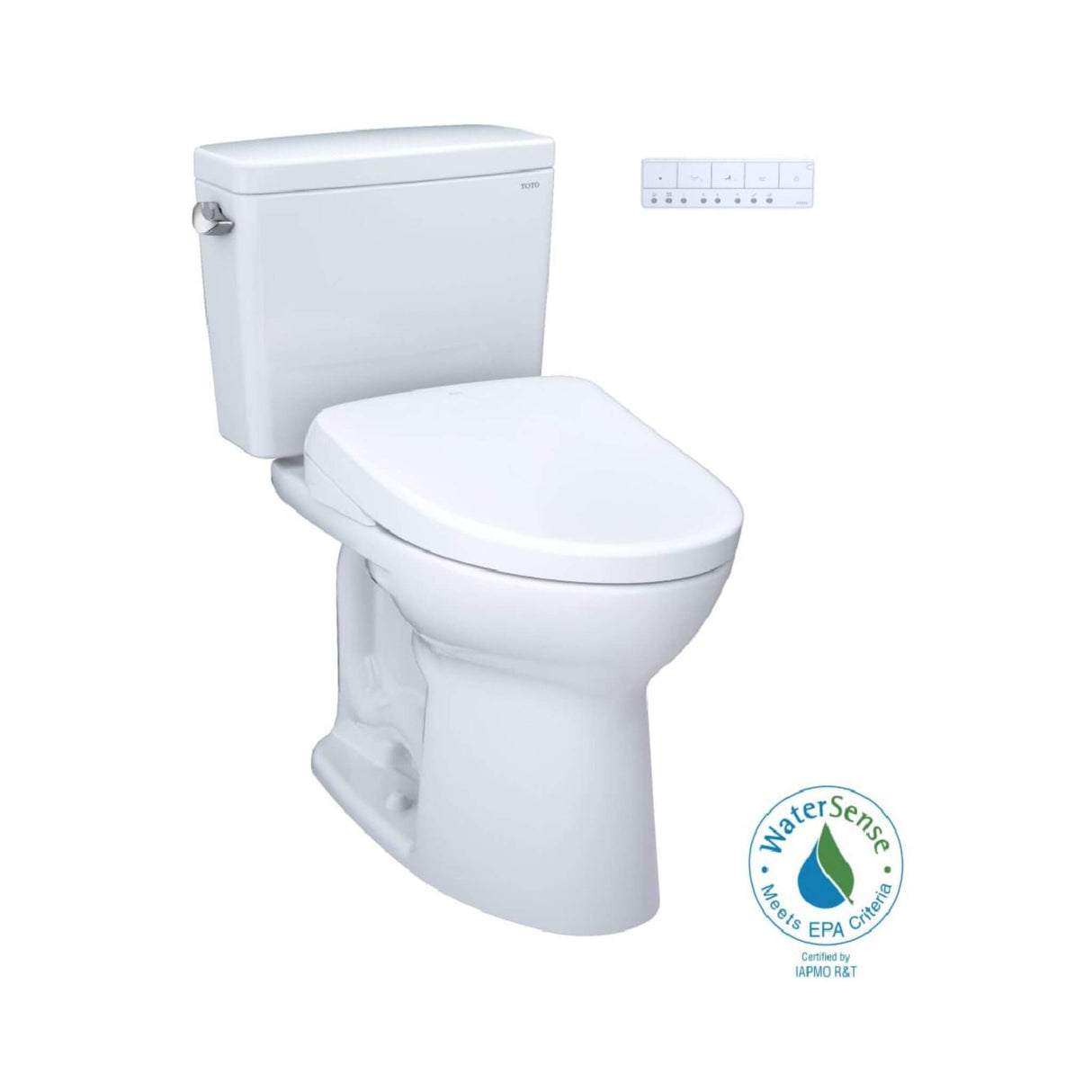 [MW7764726CEFG.10#01] TOTO Drake 1.28 GPF Universal Height Toilet With Washlet S7 Bidet Seat And 10" Rough-In