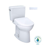 [MW7764726CEFG.10#01] TOTO Drake 1.28 GPF Universal Height Toilet With Washlet S7 Bidet Seat And 10" Rough-In