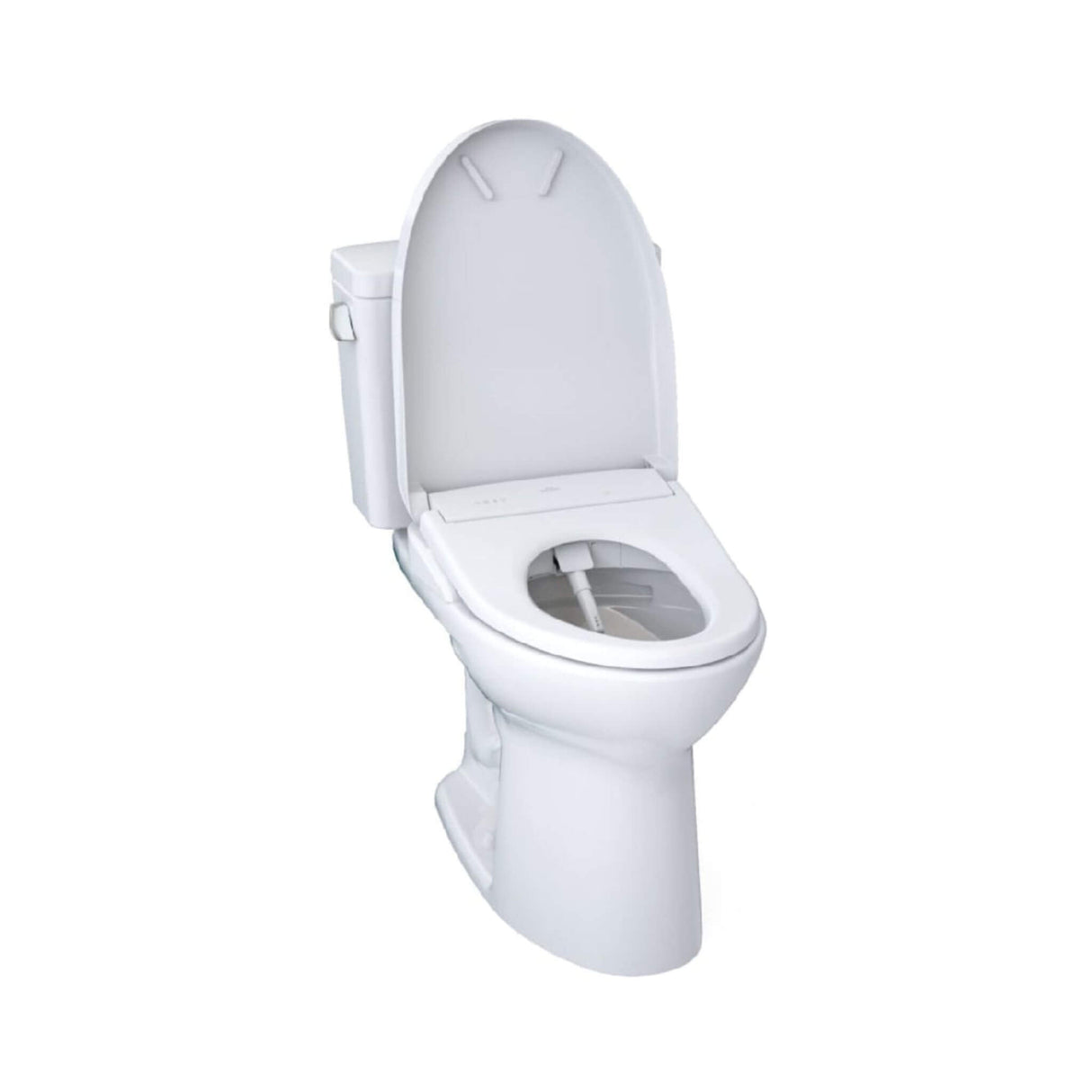 [MW7764726CEG#01] TOTO Drake 1.28 GPF Two Piece Washlet Elongated Toilet Seat With S7 Heated Bidet Seat  And EWater+