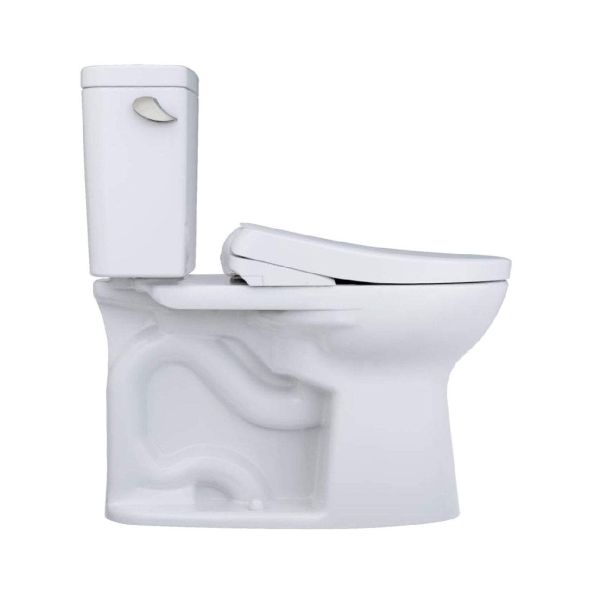 [MW7764726CEG#01] TOTO Drake 1.28 GPF Two Piece Washlet Elongated Toilet Seat With S7 Heated Bidet Seat  And EWater+