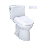 [MW7764726CSFG#01] TOTO Drake 1.6 GPF Elongated Chair Height Toilet With Washlet S7 Heated Bidet Seat And Night Light