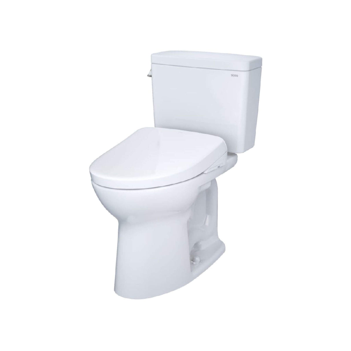 [MW7764736CEFG#01] TOTO Drake 1.28 GPF Elongated Chair Height Toilet W/ Washlet S7A Auto Heated Bidet Seat & EWater+ Technlogy
