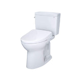 [MW7764736CEFG#01] TOTO Drake 1.28 GPF Elongated Chair Height Toilet W/ Washlet S7A Auto Heated Bidet Seat & EWater+ Technlogy