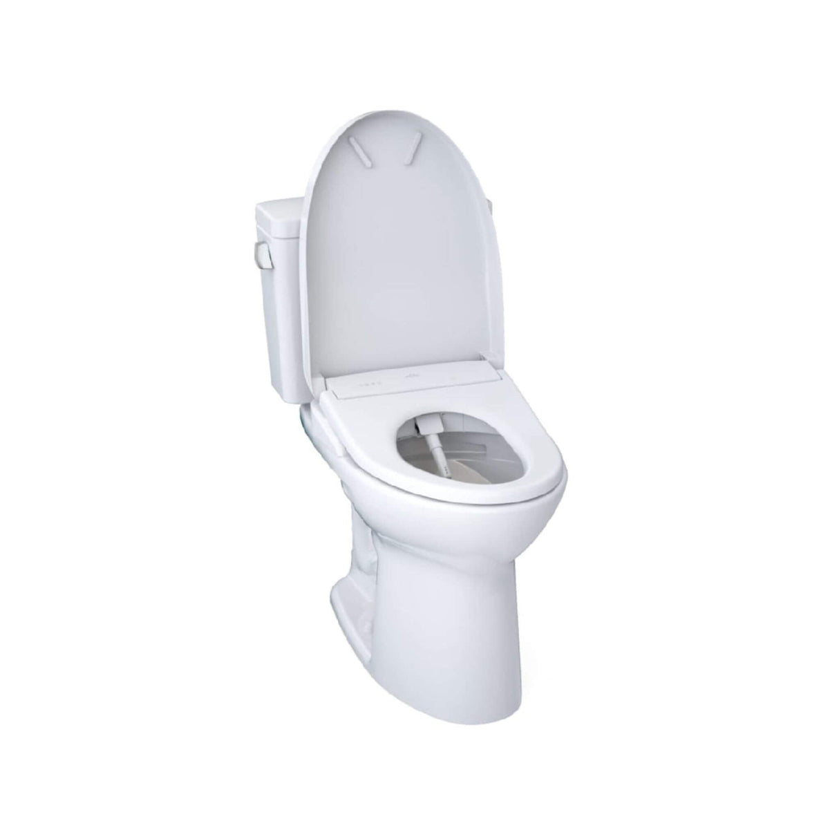 [MW7764736CEFG#01] TOTO Drake 1.28 GPF Elongated Chair Height Toilet W/ Washlet S7A Auto Heated Bidet Seat & EWater+ Technlogy