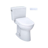 [MW7764736CEFG#01] TOTO Drake 1.28 GPF Elongated Chair Height Toilet W/ Washlet S7A Auto Heated Bidet Seat & EWater+ Technlogy