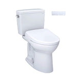 [MW7764736CEFGA#01] TOTO Drake 1.28 GPF Universal Height Toilet With S7A Auto Open Bidet Seat And Auto Flush