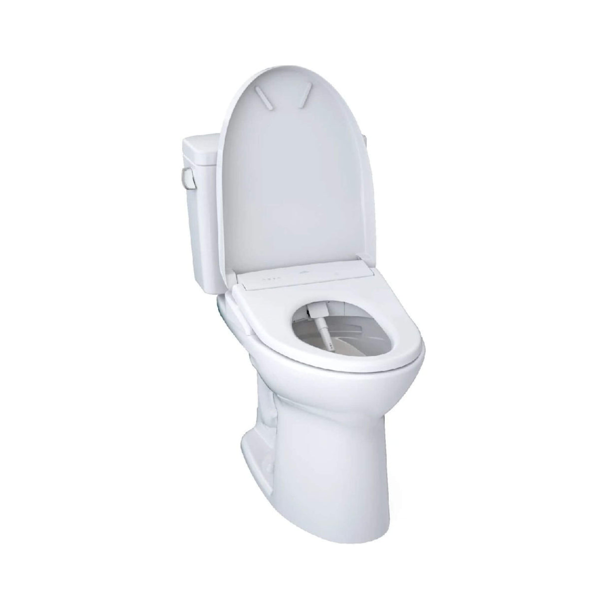 [MW7764736CEFGA#01] TOTO Drake 1.28 GPF Universal Height Toilet With S7A Auto Open Bidet Seat And Auto Flush