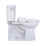 [MW7764736CEFGA#01] TOTO Drake 1.28 GPF Universal Height Toilet With S7A Auto Open Bidet Seat And Auto Flush