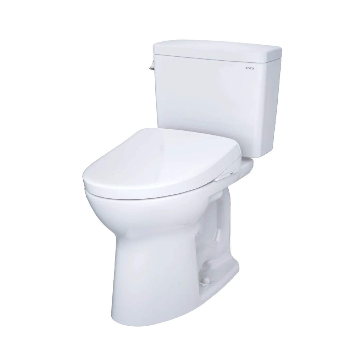[MW7764736CEFGA#01] TOTO Drake 1.28 GPF Universal Height Toilet With S7A Auto Open Bidet Seat And Auto Flush