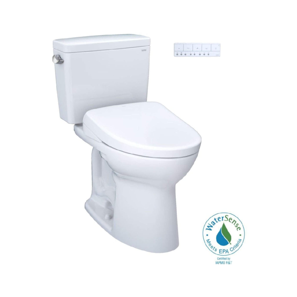 [MW7764736CEG#01] TOTO Drake 1.28 GPF Two Piece Washlet Elongated Toilet Seat With S7A Heated Auto Open/Close Lid