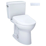 [MW7764736CSFGA#01] TOTO Drake 1.6 GPF Elongated Toilet With S7A Auto Open Bidet Seat And EWater