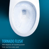 [MW7764736CSFGA#01] TOTO Drake 1.6 GPF Elongated Toilet With S7A Auto Open Bidet Seat And EWater