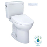 [MW7764736CSFGA#01] TOTO Drake 1.6 GPF Elongated Toilet With S7A Auto Open Bidet Seat And EWater