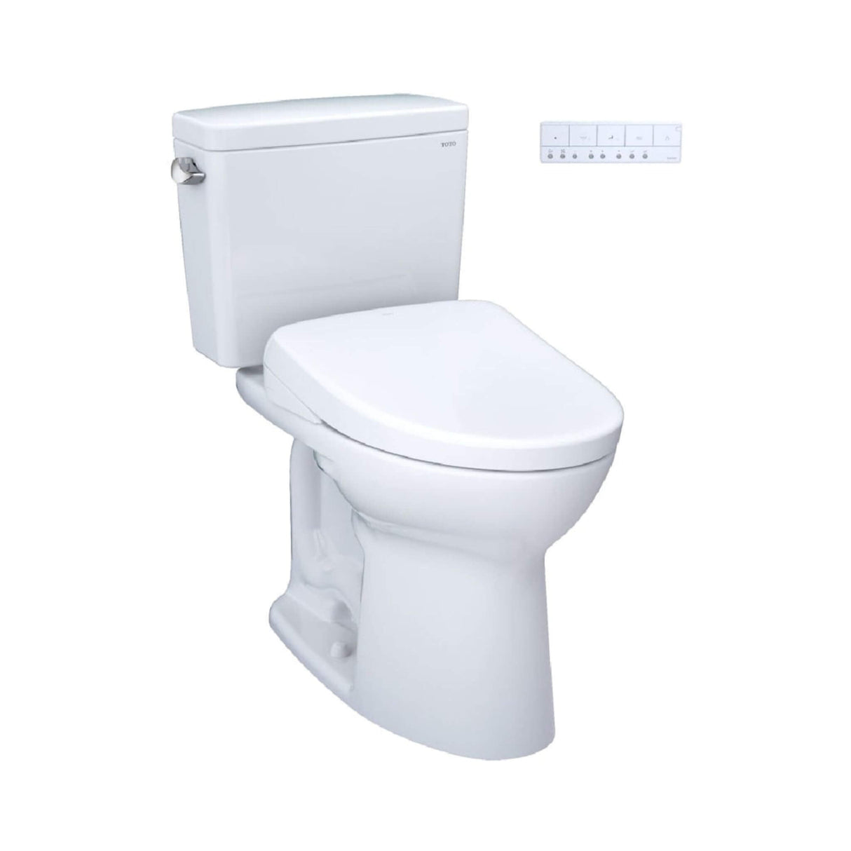[MW7764736CSG#01] TOTO Drake 1.6 GPF RH Washlet Elongated Bidet Toilet Seat With S7A Auto Open/Close Bidet Seat