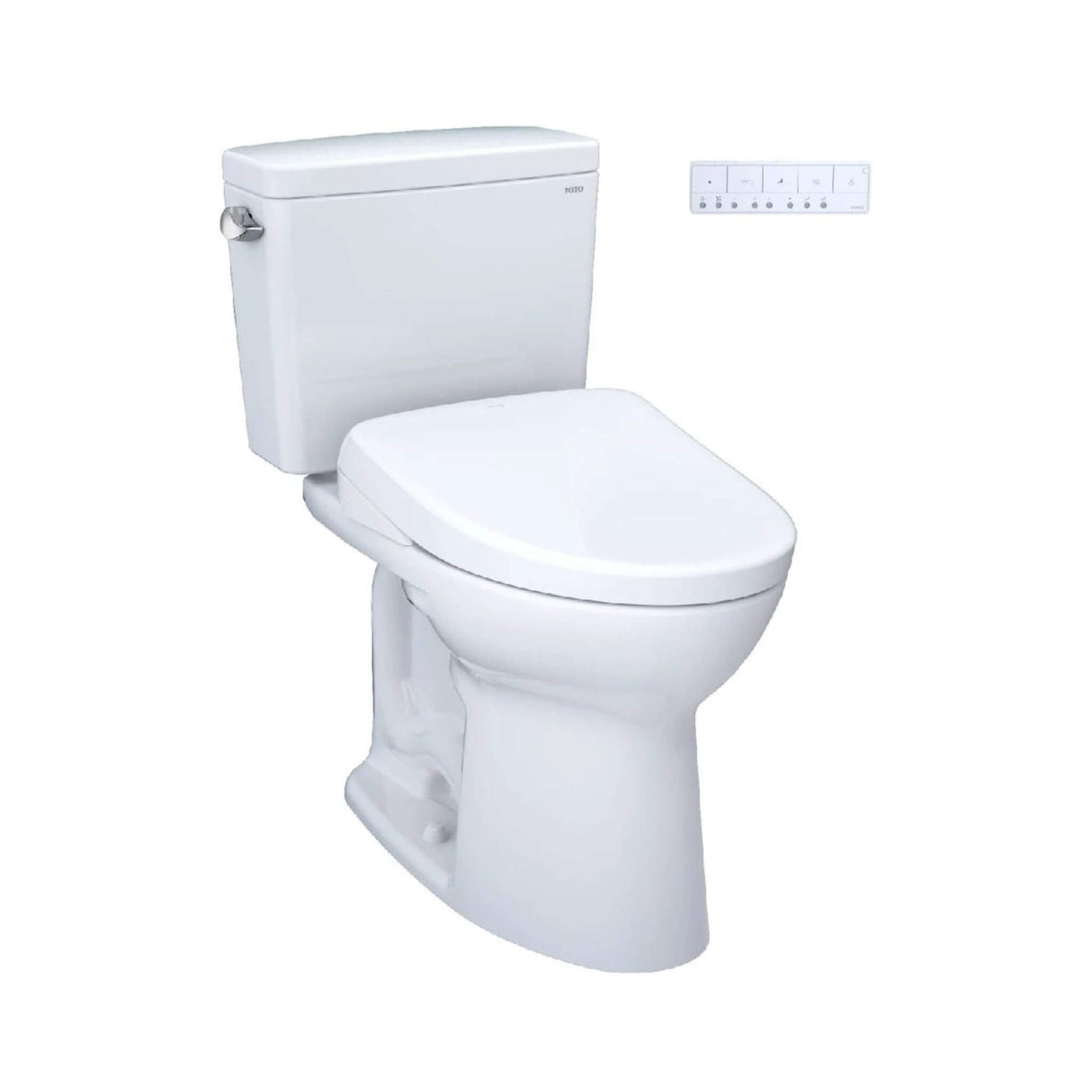 [MW7764736CSGA#01] TOTO Drake 1.6 GPF With Washlet S7A Elongated Auto Flush Bidet Seat Toilet