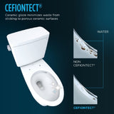 [MW7863074CEG#01] TOTO Drake Transitional Washlet C2 Bidet Seat With 1.28 GPF Elongated Toilet