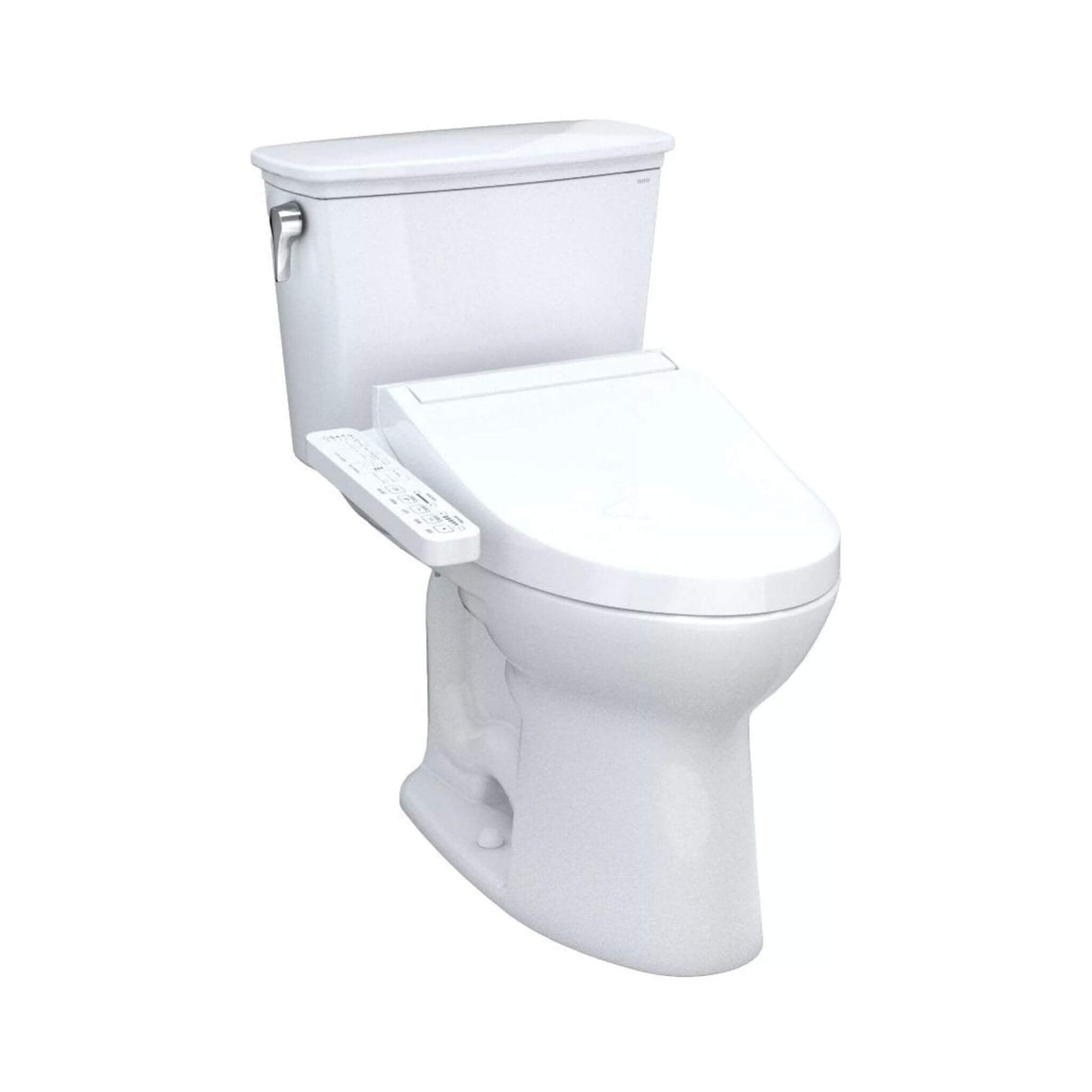 [MW7863074CEG#01] TOTO Drake Transitional Washlet C2 Bidet Seat With 1.28 GPF Elongated Toilet