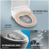[MW7863084CEFG#01] TOTO Drake Transitional Washlet C5 Bidet Seat With 1.28 GPF Universal Height Toilet