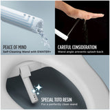 [MW7863084CEFG#01] TOTO Drake Transitional Washlet C5 Bidet Seat With 1.28 GPF Universal Height Toilet