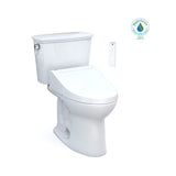 [MW7863084CEFG#01] TOTO Drake Transitional Washlet C5 Bidet Seat With 1.28 GPF Universal Height Toilet