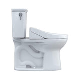 [MW7863084CEG#01] TOTO Drake C5 Bidet Seat With 1.28 GPF Elongated Toilet Left Hand Lever