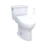 [MW7863084CEG#01] TOTO Drake C5 Bidet Seat With 1.28 GPF Elongated Toilet Left Hand Lever