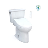 [MW7863084CEG#01] TOTO Drake C5 Bidet Seat With 1.28 GPF Elongated Toilet Left Hand Lever