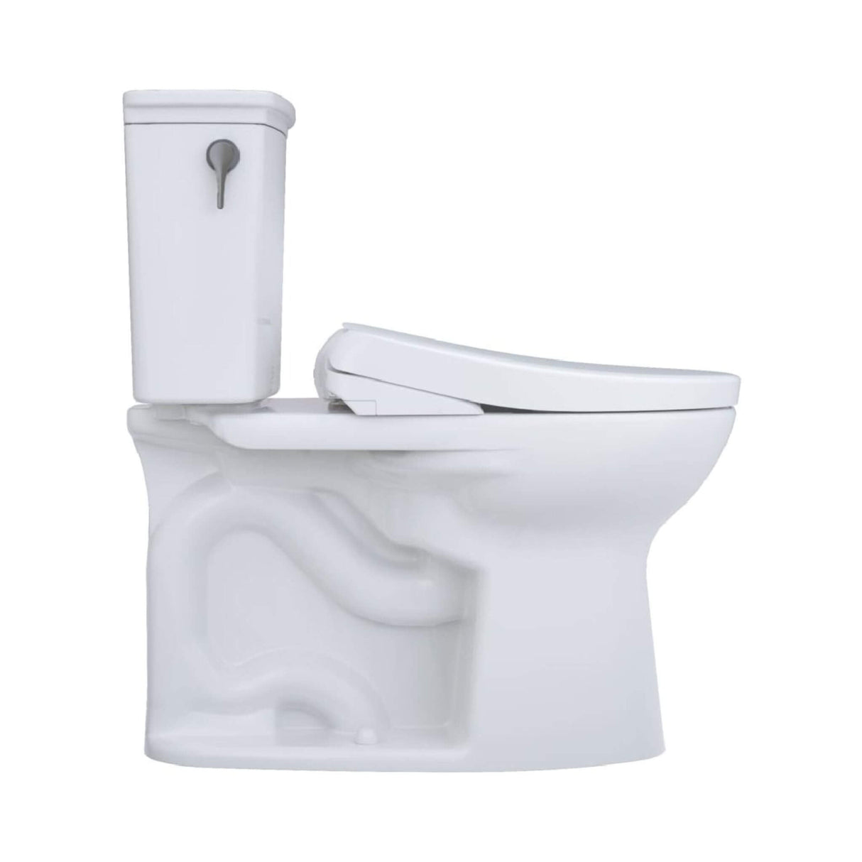[MW7864726CEFG.10#01] TOTO Drake Elongated Chair Height Transitional Toilet With S7 Bidet Seat And 10" Rough In