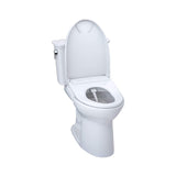 [MW7864726CEFG.10#01] TOTO Drake Elongated Chair Height Transitional Toilet With S7 Bidet Seat And 10" Rough In