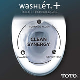 [MW7864726CEG#01] TOTO Drake 1.28 GPF Tornado Flush Washlet Toilet With S7 Bidet Seat