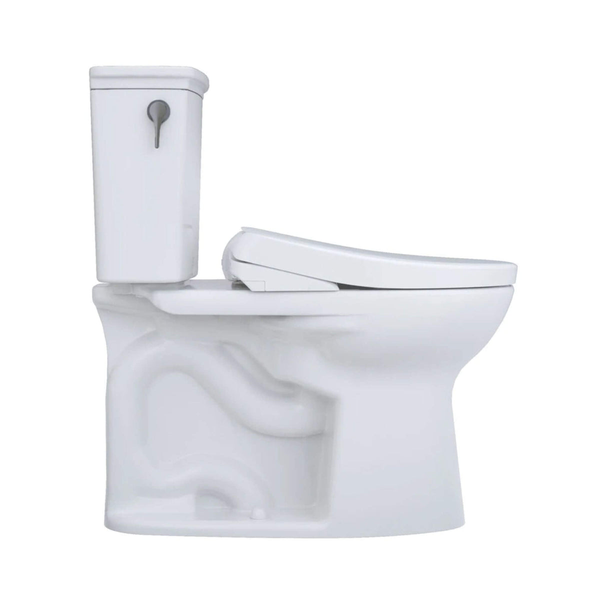 [MW7864736CEFG#01] TOTO Drake 1.28 GPF Elongated Chair Height Toilet Seat With Transitional Washlet S7A