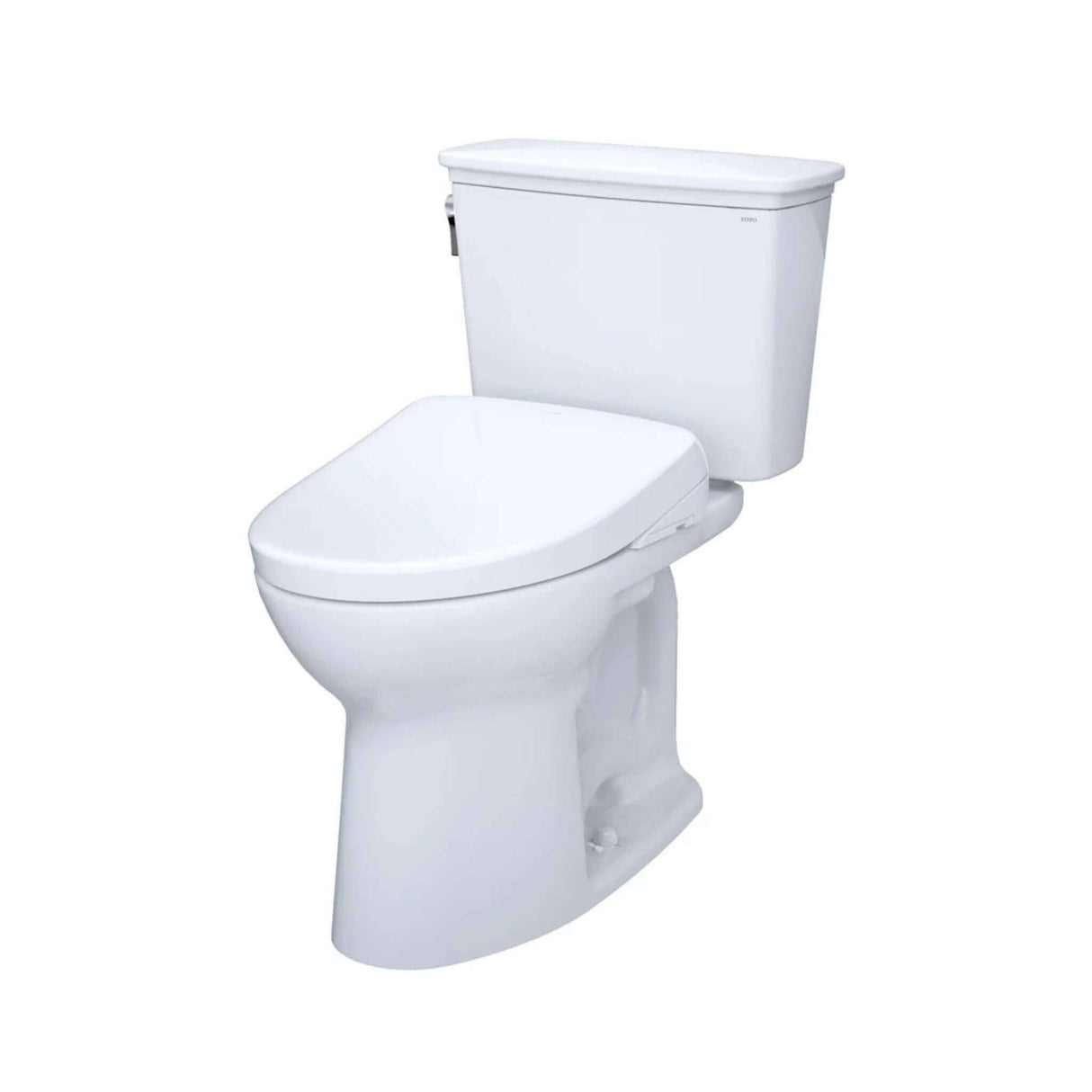 [MW7864736CEFG#01] TOTO Drake 1.28 GPF Elongated Chair Height Toilet Seat With Transitional Washlet S7A