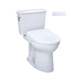 [MW7864736CEFG#01] TOTO Drake 1.28 GPF Elongated Chair Height Toilet Seat With Transitional Washlet S7A