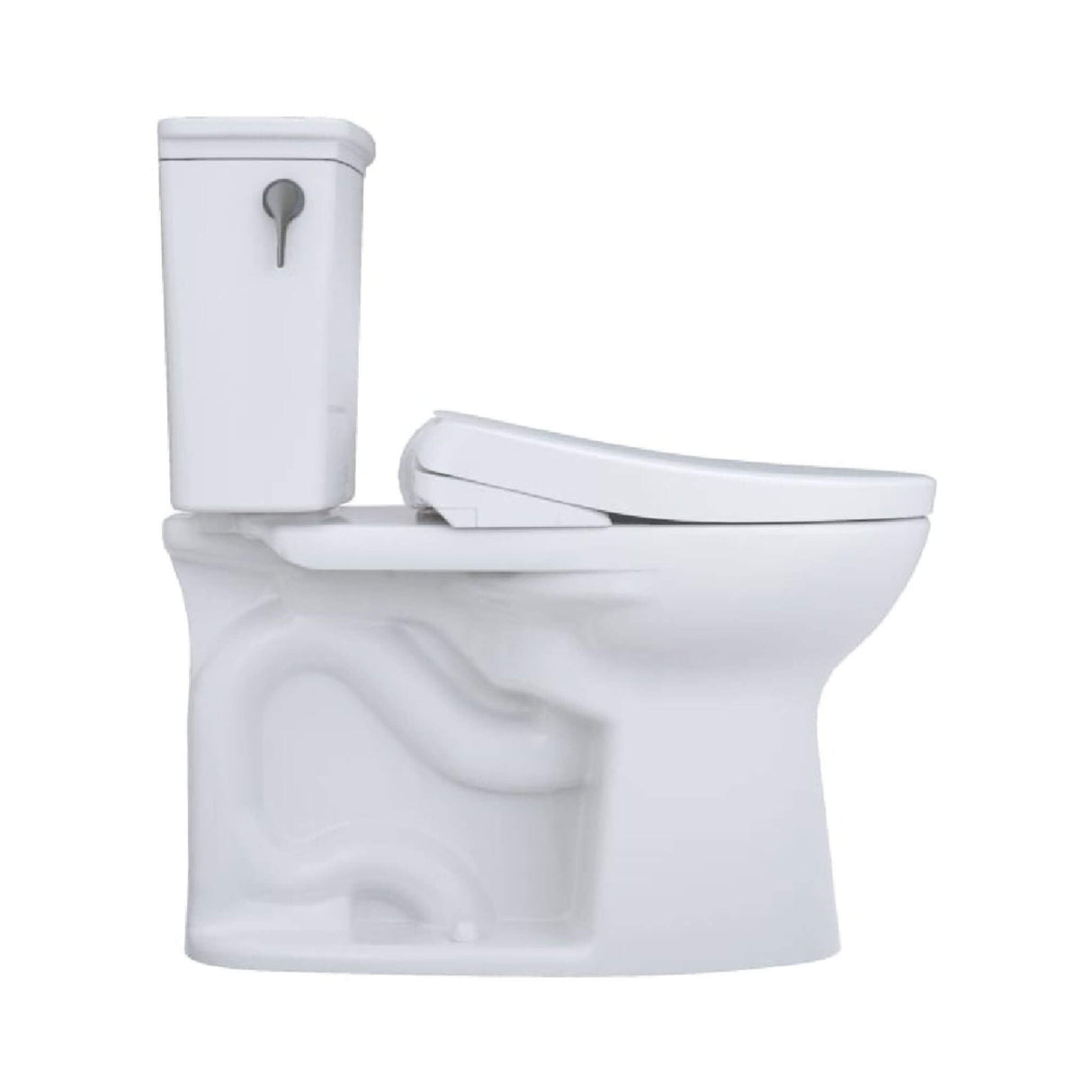 [MW7864736CEFG.10#01] TOTO Drake Washlet S7A Open Bidet Seat And 1.28 GPF Universal Height Toilet With Warm Air Dryer