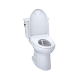 [MW7864736CEFG.10#01] TOTO Drake Washlet S7A Open Bidet Seat And 1.28 GPF Universal Height Toilet With Warm Air Dryer