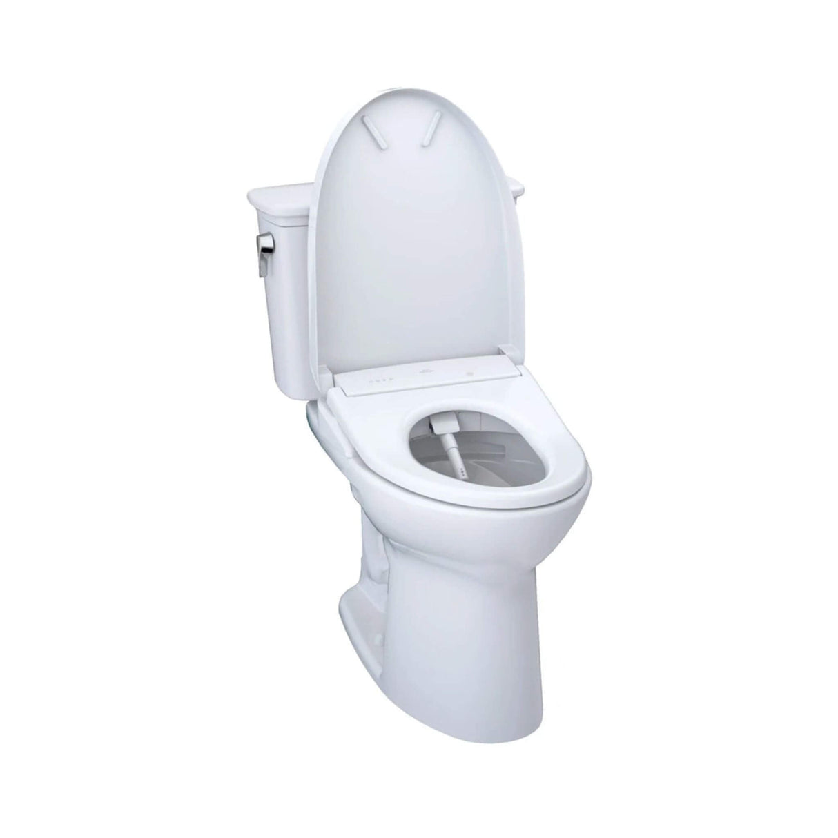 [MW7864736CEG#01] TOTO Drake 1.28 GPF Tornado Flush Toilet With Washlet S7A Bidet Seat