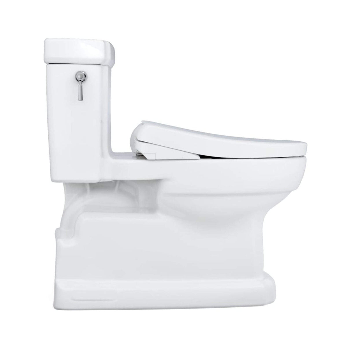 [MW9744734CEFGA#01] TOTO Guinevere 1.28 GPF Elongated Chair Height Toilet With Washlet+ S7A Tornado Auto Flush