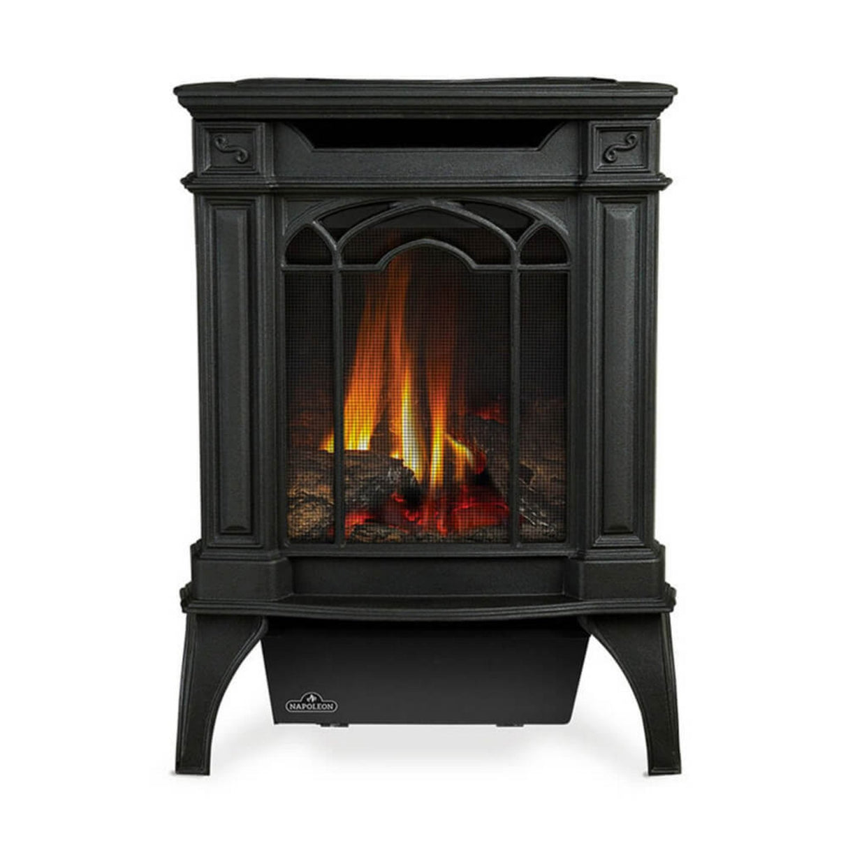 Napoleon Arlington 20 19-Inch Cast Iron Millivolt Ignition Natural Gas Stove [GDS20NSB]