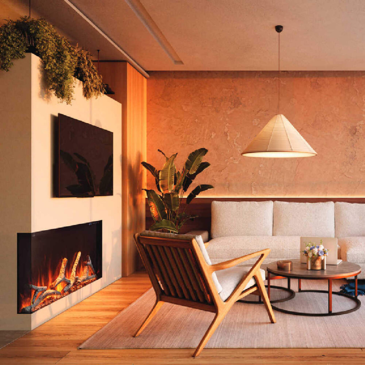 Napoleon Astound FlexMount Built-In Electric Fireplace [NEFL50/62/74AB] (SAK51294)