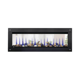 Napoleon Clearion Elite 60-Inch Fully Recessed See Thru Wall Mounted Electric Fireplace [NEFBD60HE]
