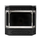 Napoleon Haliburton 50 22-Inch Direct Vent Millivolt Ignition Compact Natural Gas Stove [GDS28-1NSB]