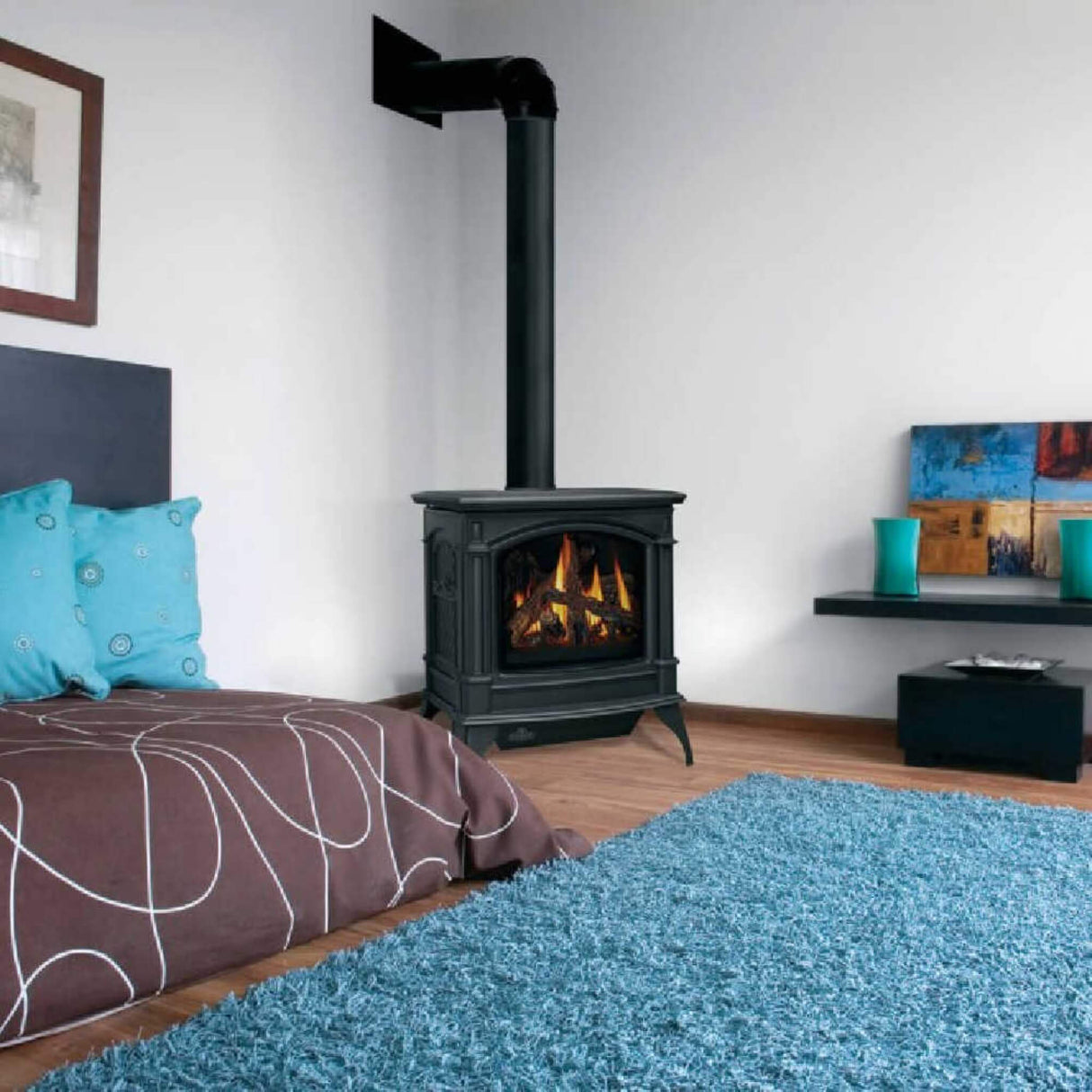 Napoleon Knightsbridge 60 Majolica Brown 27-Inch Natural Gas Stove With Flame And Heat Adjustment [GDS60-1NNSB]
