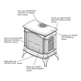 Napoleon Knightsbridge 60 Majolica Brown 27-Inch Natural Gas Stove With Flame And Heat Adjustment [GDS60-1NNSB]