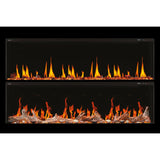 Napoleon Luminex 65-Inch LCD Built-In Electric Fireplace With Remote Control [NEFL65LCD-3SV]